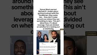 “It’s Not Love, It’s Leverage”  #Shorts #KanyeWest #MichaelBJordan #KimKardashian #relationship