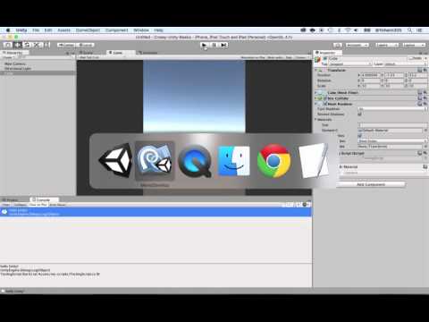 a 02 Output debug log to the Unity console