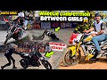 Girl wheelie competition IN GOA😱🥵IBW || HORRIBLE CRASH💔😰Need help😰