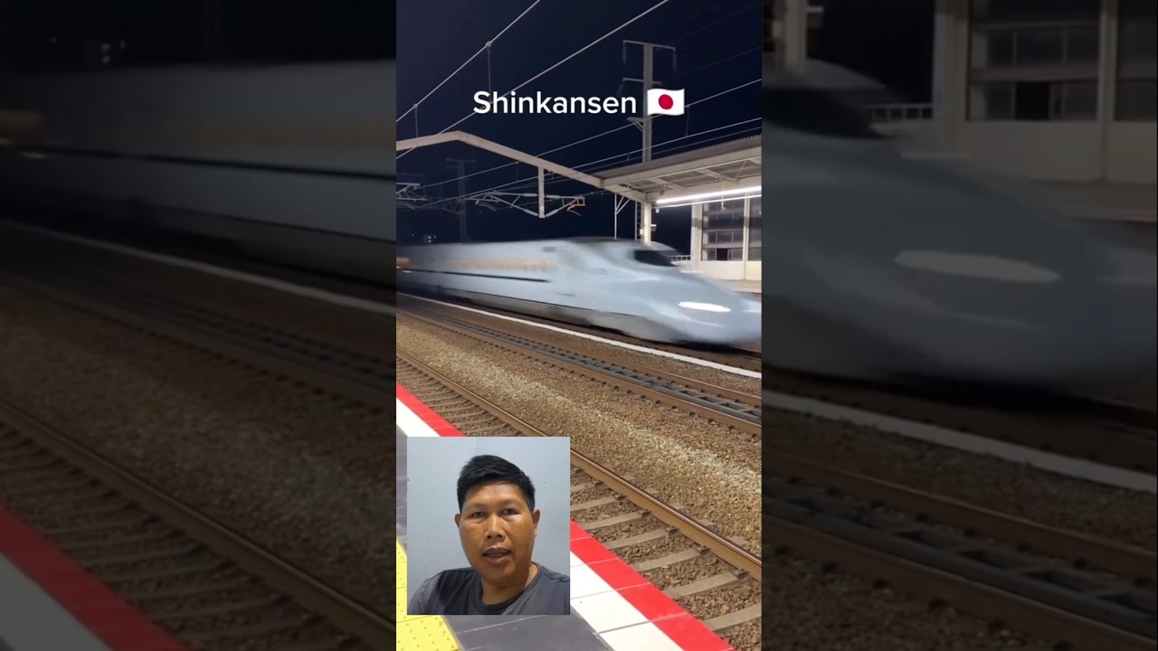 Japanese Shinkansen Bullet Train and Indonesian Whoosh Bullet Train, Kereta Cepat Jepang & Indonesia