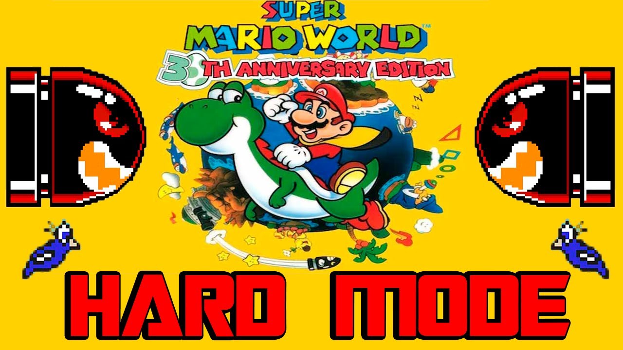 Super Mario World: 30th Anniversary Edition 100% 96⭐️ - HARD MODE