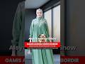 🌸Gamis Aurora Dress Motif Bordir Crinkel Airflow #gamis #gamislebaran