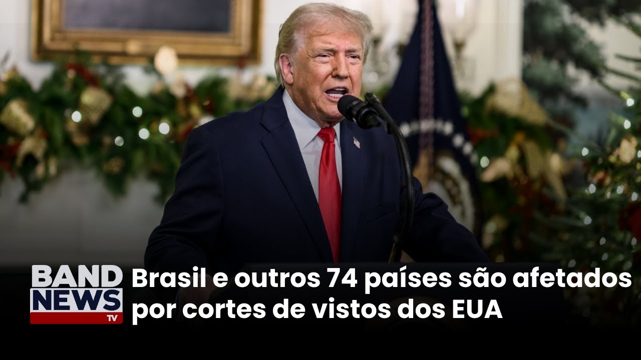 Governo Trump congela concessão de vistos de imigração | BandNews TV