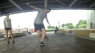 under bridge footbag session 05 vanya