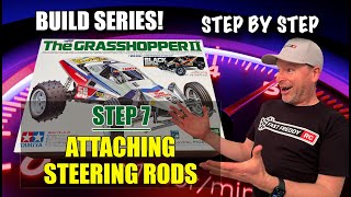 Grasshopper II (BLACK EDITION) - Step 7 - Attaching the Steering Rods