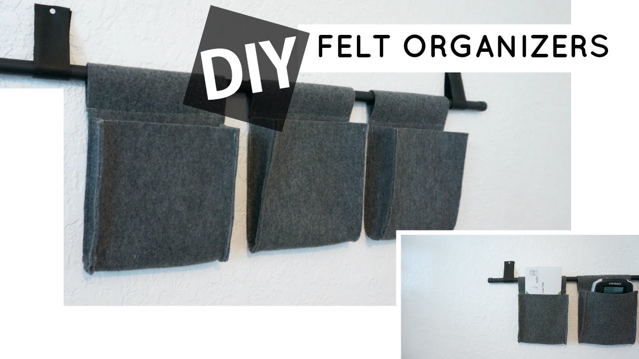 Mood DIY: Felt Bag Organizer