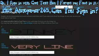 Alexgamer265, Can You Sign In?