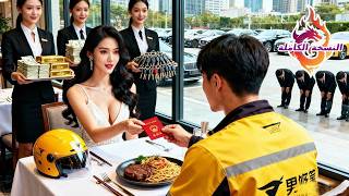 Delivery rider nagkamali mesa sa date—sino’ng akala, CEO dala bilyong yaman, pakakasal sa kanya!