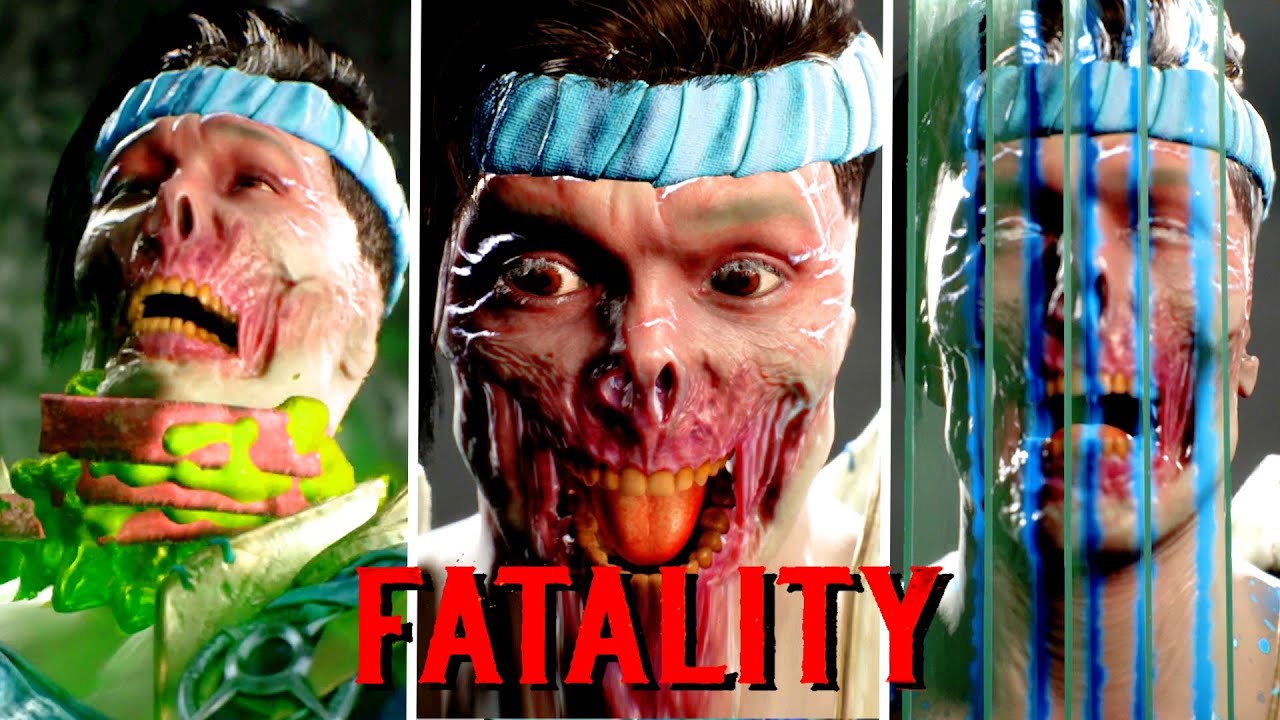 Mortal Kombat 1 All Fatalities on Sub-Zero Havik (Frozen Chaos)