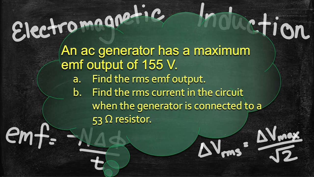 Physics Electromagnetic Induction - Transformer - Solving AC Circuit and Transformer Problems 6