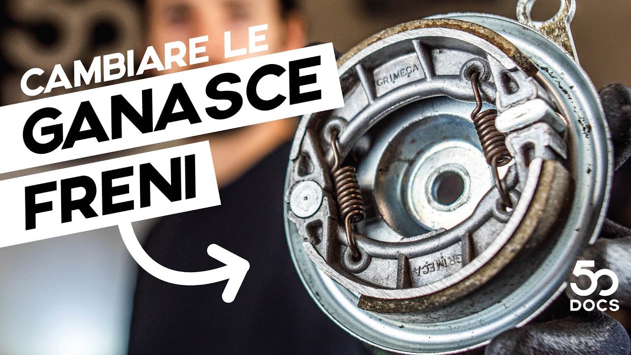 Sostituire le PASTIGLIE FRENI anteriore sul Piaggio Ciao e Bravo