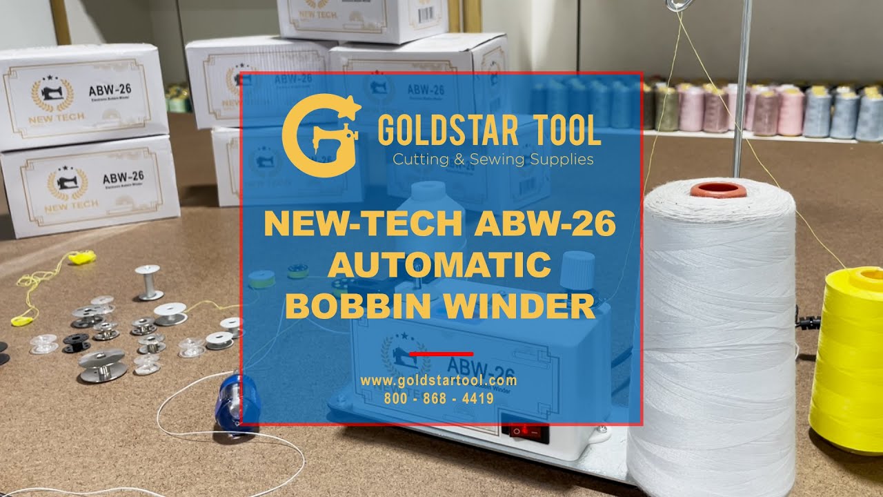 Product Showcase NewTech ABW26 Automatic Bobbin Winder Goldstartool