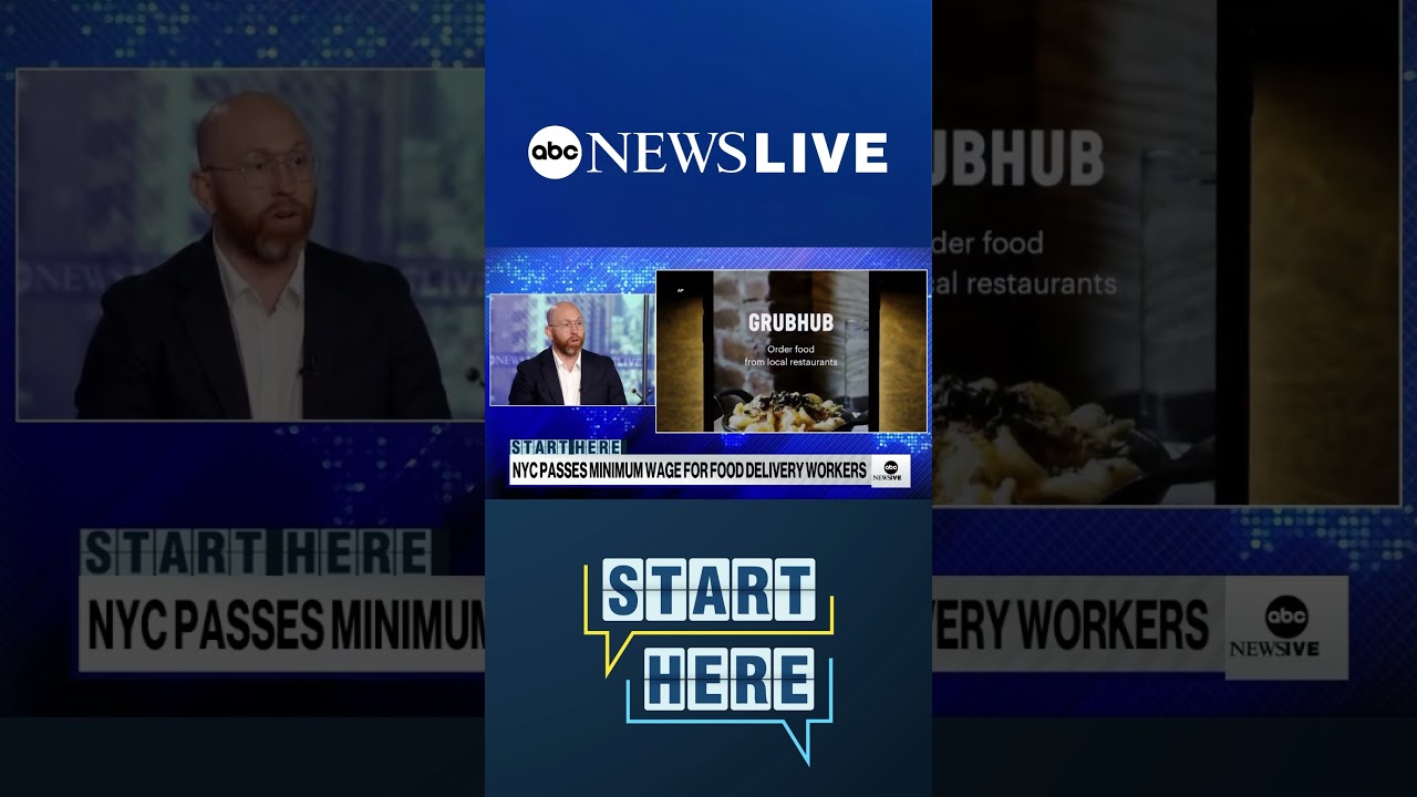 New York City approved the first minimum wage for food delivery workers starting this summer