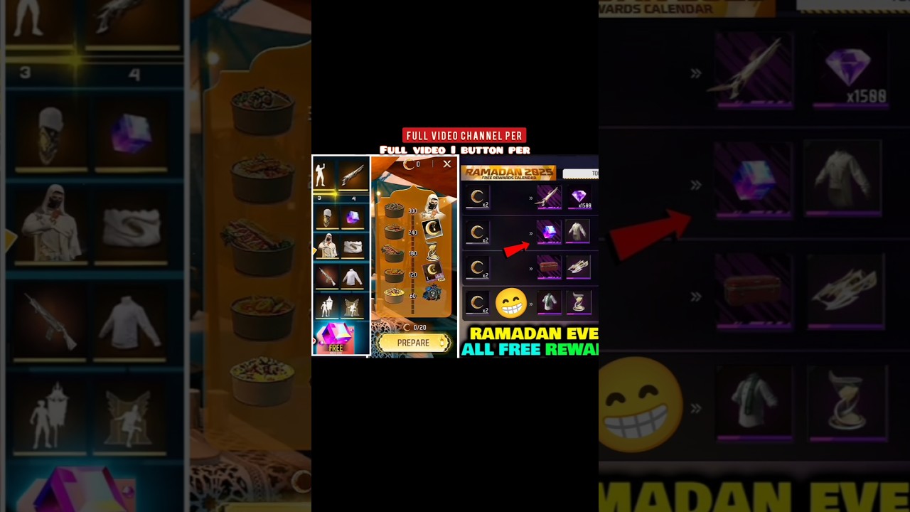 FREE FIRE RAMADAN EVENT 2026 😱 FREE EMOTE | BUNDLE 😙