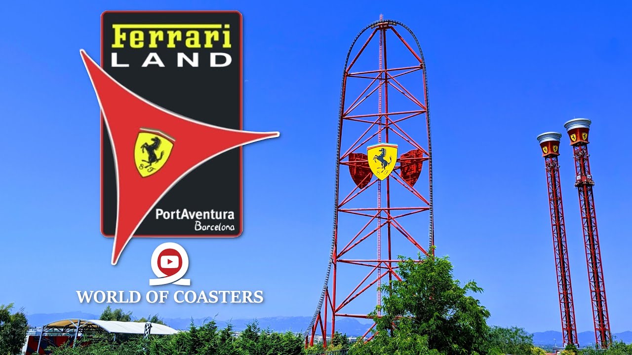 Ferrari Land Vlog 🎢 PortAventura World 🎡 July 2022