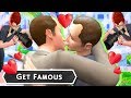 We Have a KISSING Scene // Get Famous Ep. 7 // The Sims 4 Let&#39;s Play