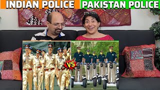 INDIAN POLICE VS. PAKISTANI POLICE | कौन है ज़्यादा जाबाज़ ? | Indian American Reactions !!
