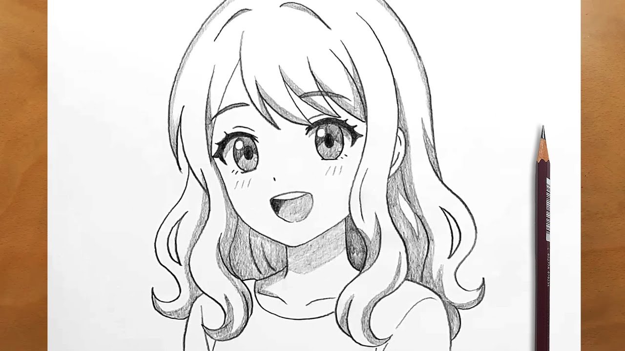 Easy Anime Girl Drawing Tutorial for Beginners – Slow & Simple