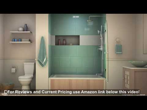 dreamline-aqua-uno-34-in.-w-x-58-in.-h-frameless-hinged-tub-door-in-brushed-nickel,-shdr-353458