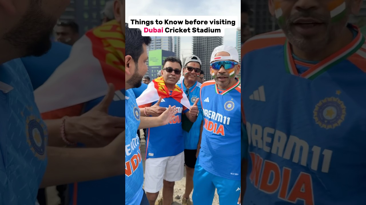 Things to know before visiting Dubai Cricket stadium 