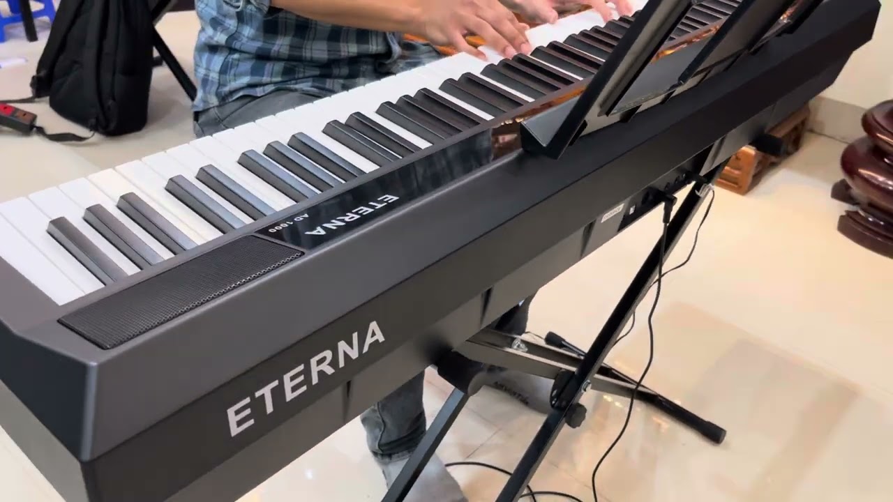 Âm thanh Piano Điện Eterna AD1000 | Mẫu đàn Piano cho người mới học | ST Music