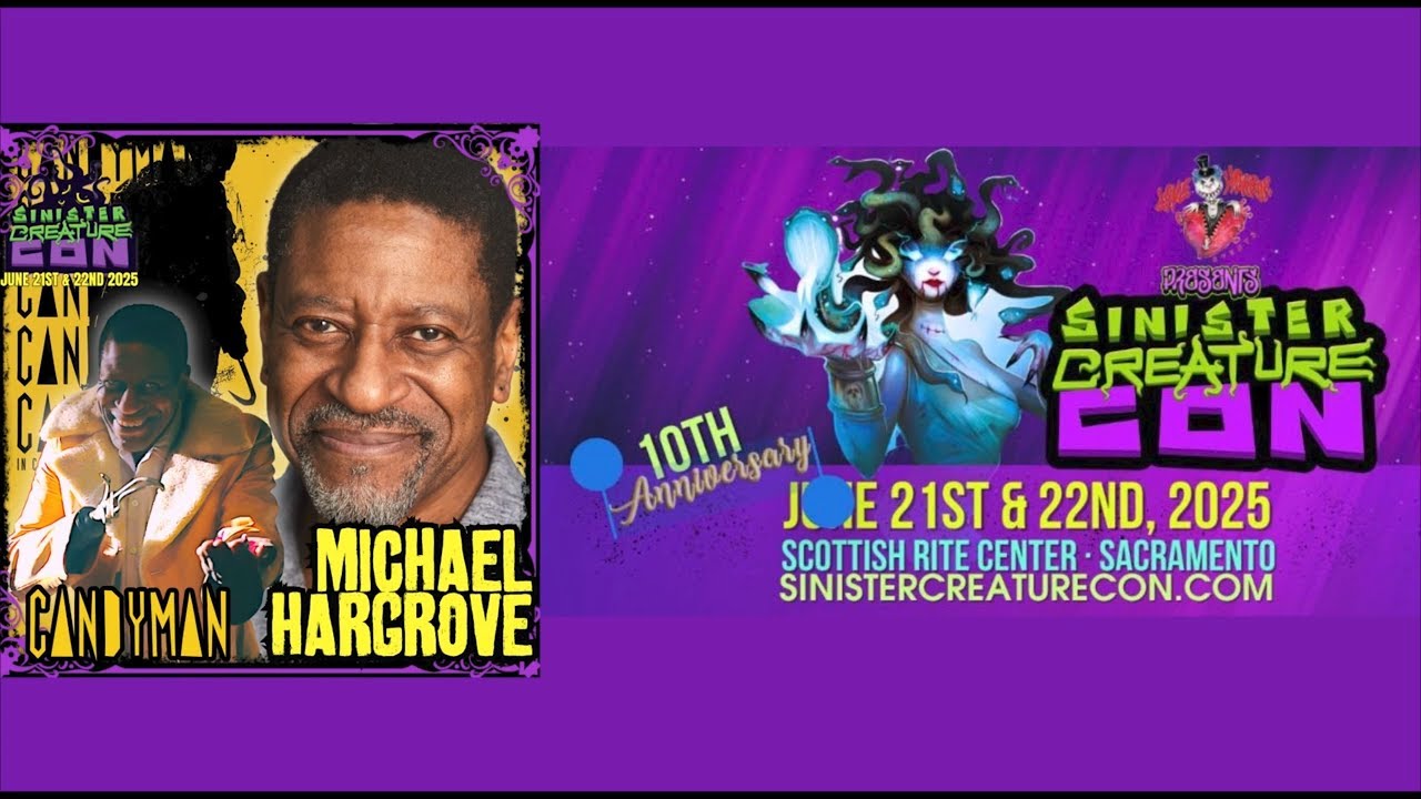 Michael Hargrove (Candyman) Full Panel | Sinister Creature Con June 2025