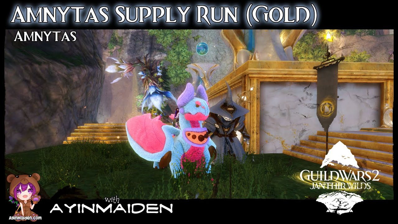 GW2 Amnytas Supply Run Adventure | Gold Adventure achievement
