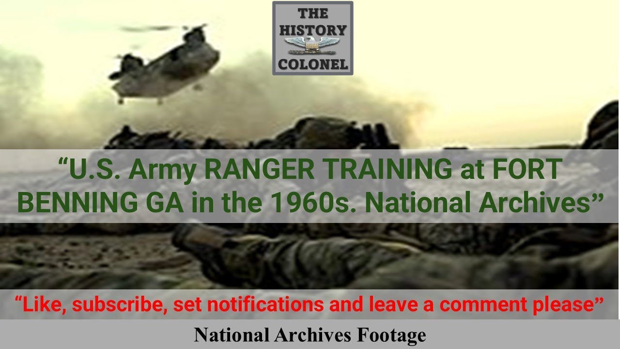 U.S. Army RANGER TRAINING at FORT BENNING GA in the 1960s. National ...