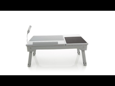 Origami MultiFunctional Laptop Table with LED Light - Origami MultiFunctional Laptop Table with LED Light