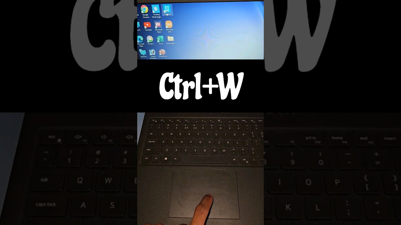 Ctrl+W shortcut key uses 