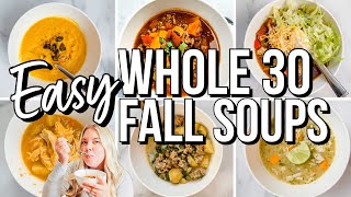 FALL WHOLE 30 SOUPS | EASY WHOLE 30 CROCKPOT SOUP | WHOLE 30 RECIPES by Bryannah Kay 1,368 views 1 year ago 23 minutes