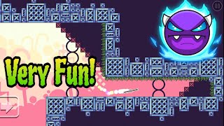 Spinbounce Zone by Zejoant - Free And Fun Platformer Easy Demon| Geometry Dash