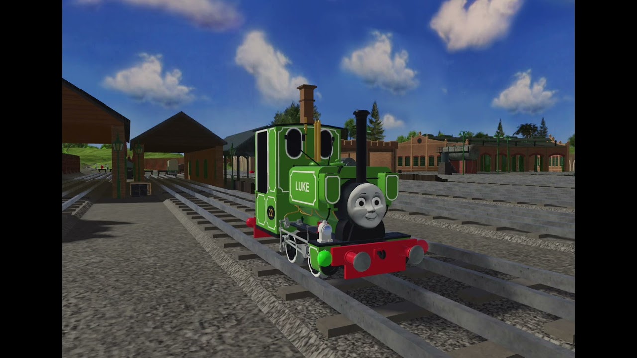 Thomas and Friends Luke the Irish Green Narrow Gauge Engines Whistle