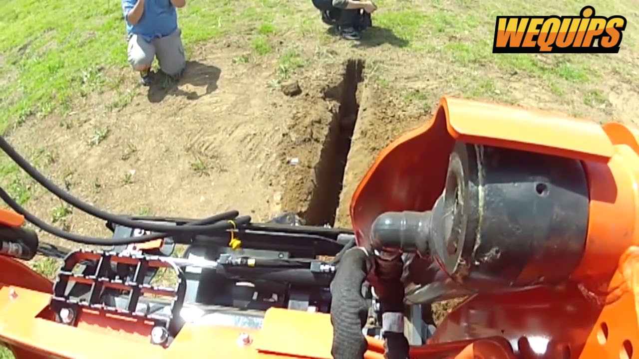 Trenching made easy with the Auger Torque MT900!