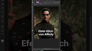 Como fazer um efeito Glitch nas suas imagens com Affinity. #shorts #designgrafico #affinity