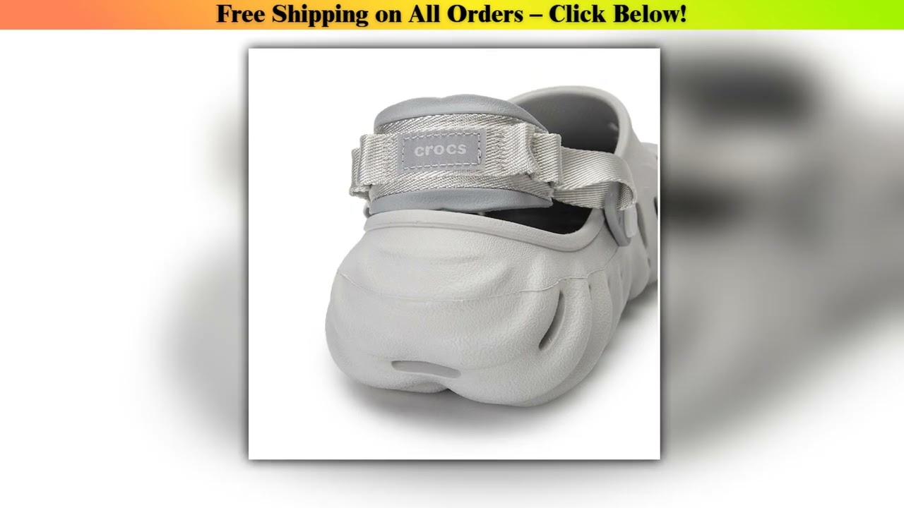 Crocs (Crocs) Men's Shoes, Sports and Leisure, Lightweight, Wear-Resistant, Breathable,