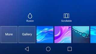 How to set wallpaper home screen huawei y7 pro 2019 screenshot 3