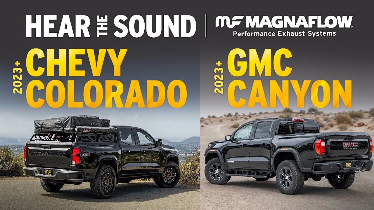 2023 Chevrolet Colorado/ GMC Canyon Exhaust Sound Clip | MagnaFlow Overland Series 