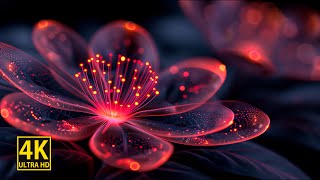 Framed TV Art Alien Flowers 10 Hours 4K UHD