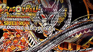 Dragon Ball Online Generations Shenron Appearance Wish Summoning Earth Server New Technique
