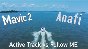Mavic 2 vs Anafi Tracking Comparison