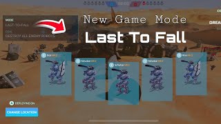 new Game Mode Last To Fall- War Robots🔥