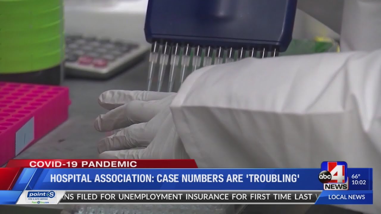 Hospital Association says coronavirus numbers are 'troubling'