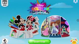 Disney Coloring World Gameplay screenshot 4