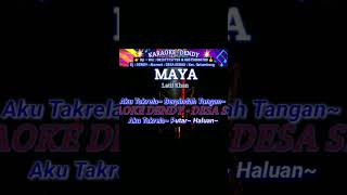 Maya Karaoke Latief Khan dangdutkaraoke shorts