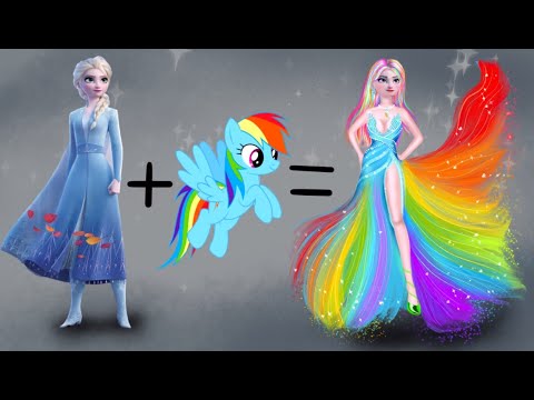 Princesa grávida Elsa, Anna & Rainbow Dash dar o nascimento Jogos do bebê  HD (congelado & MLP) 