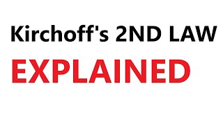 A Level Physics: Kirchoff's second law and series and parallel circuits