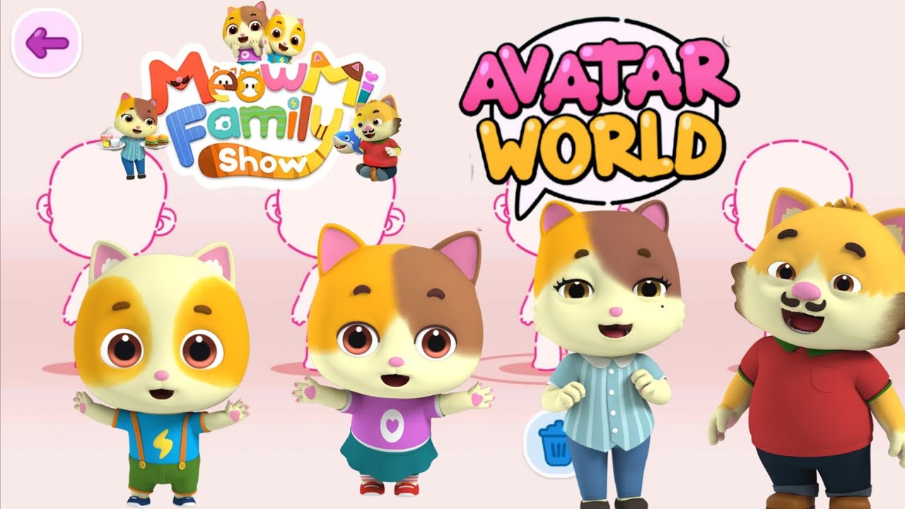 Creating Meowmi Family Show 😽🐈 Characters in Avatar World! 