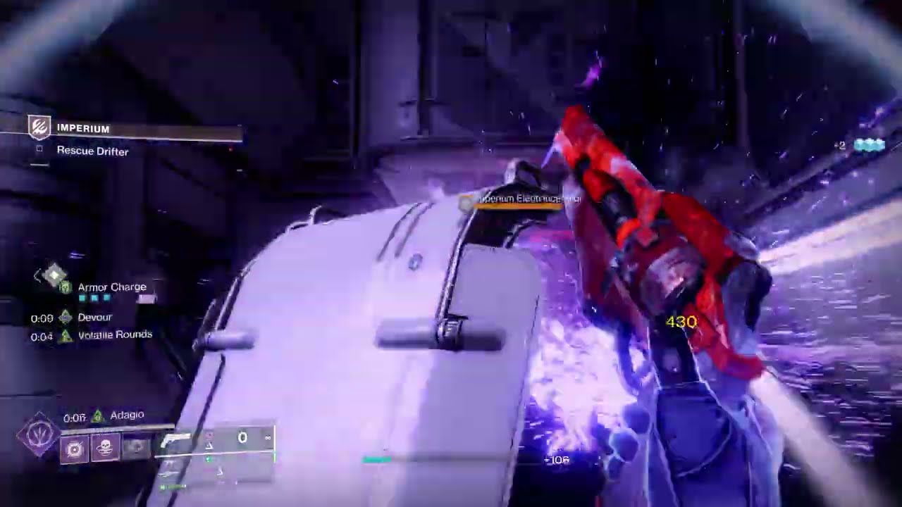 В Destiny 2 Renegades используйте гаджет Chain Reaction Gizmo Weft с дестабилизирующим Mos Athanor.