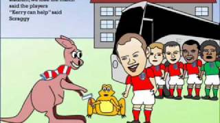 World Cup England Kerry The Kangaroo.wmv